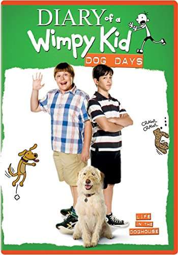 Cover for Diary of a Wimpy Kid: Dog Days (DVD) (2017)
