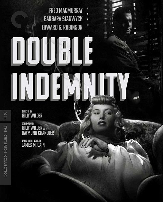 Cover for Criterion Collection · Double Indemnity BD (Blu-ray) (2022)