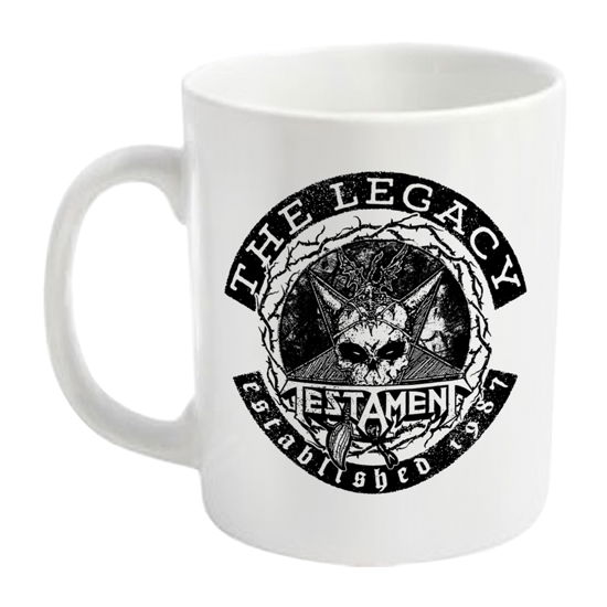 Cover for Testament · The Legacy (White) (Tasse) (2022)