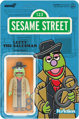 Cover for Sesame Street Reaction Wave 2 - Lefty the Salesman (MERCH) (2024)