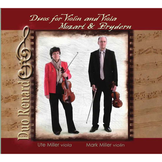 Mozart And Brydern: Duos For Violin And Viola - Duo Renard - Música - FLEUR DE SON - 0856092001117 - 24 de septiembre de 2013