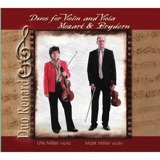 Cover for Duo Renard · Mozart And Brydern: Duos For Violin And Viola (CD) (2013)