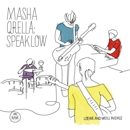 Cover for Masha Qrella · Speak Low (LP) (2009)