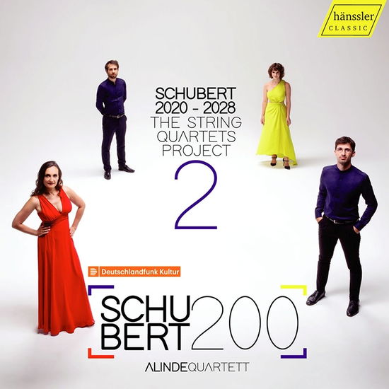 Cover for Alinde Quartett · Schubert 2020-2028 - The String Quartets Project 2 (CD) (2022)