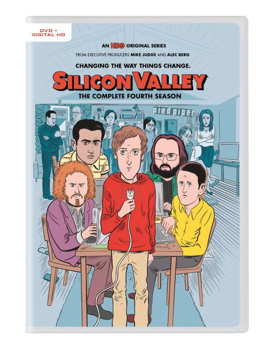 Cover for Silicon Valley: the Complete Fourth Season (DVD) (2017)