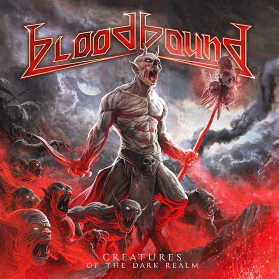 Cover for Bloodbound · Creatures of the Dark Realm (Midnight Blue) (LP) [Coloured edition] (2021)