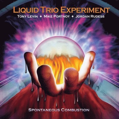 Cover for Liquid Trio Experiment · Spontaneous Combustion (Silver Vinyl) (LP) (2022)