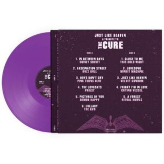 Cover for Various Artists · Just Like Heaven - A Tribute To The Cure (Purple Vinyl) (LP) (2023)