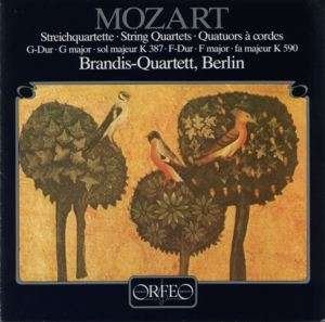 MOZART Streichquartette *d* - Brandis-Quartett - Musik - ORFEO - 4011790041117 - 29. juli 1983