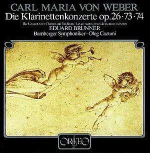 Cover for Brunner / Caetani · Klarinettenkonzerte (LP) (1983)