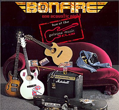 Cover for Bonfire · One Acoustic Night - Live at the Private Music Club (CD) (2006)