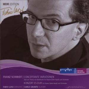 Cover for Schmidt / Grante / Mdr So / Luisi · Piano Concerto / Concertante Variations (CD) (2013)