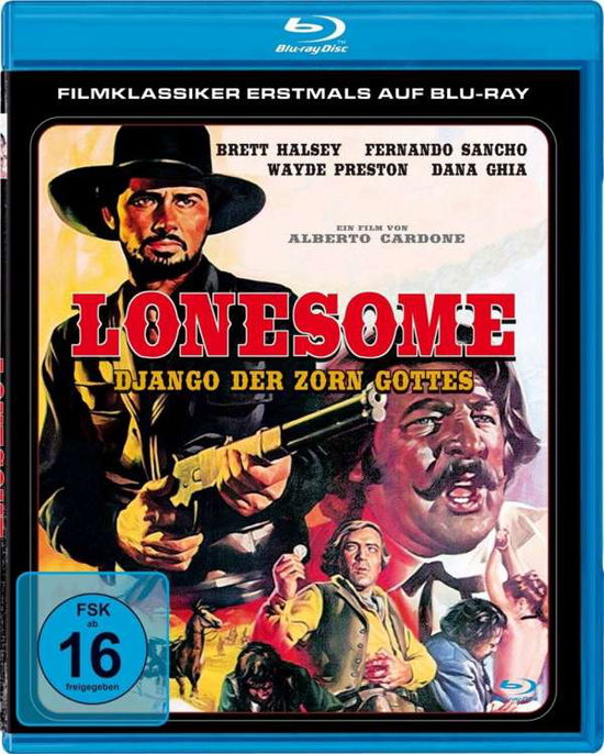 Cover for Brett Halsey,dana Ghia,fernado Sancho · Lonesome-django,der Zorn Gottes (Blu-ray) (2020)