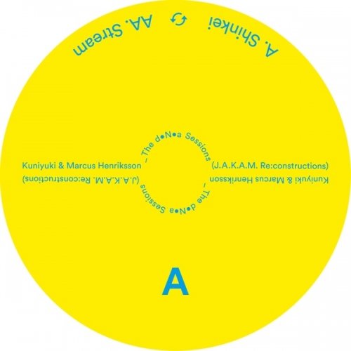 Cover for Kunyiuki, Marcus Henriksson &amp; J.A.K.A.M. · Dna Sessins (LP) (2020)