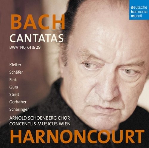 Cover for Nikolaus Harnoncourt · Bach: Kantaten Bwv29. 61 &amp; 140 (CD) (2009)