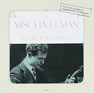 Cover for Mischa Elman · Mischa Elman Vol.2 Historical Recordings (CD) [Japan Import edition] (2013)