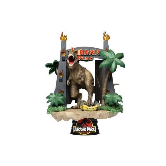 Jurassic Park Ds-088 Park Gate D-stage 6in Statue - Beast Kingdom - Merchandise - BEAST KINGDOM - 4711061148117 - August 25, 2021