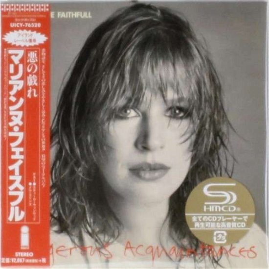 Cover for Marianne Faithfull · Dangerous Acquaintances (CD) (2014)