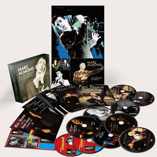 Cover for Marc Almond · A Live Treasury of Song - 1992-2008set (CD) [Limited edition] (2022)