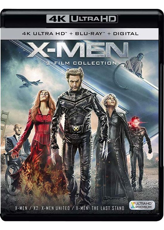 Cover for X-men Trilogy (4k Ultra-hd+blu · X-Men Trilogy 4K (Blu-ray) (2018)