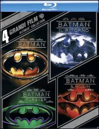 Cover for Batman - 4 Grandi Film (4 Blu- (Blu-ray) (2022)