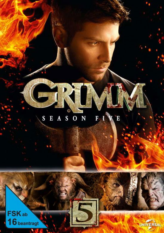 Cover for David Giuntoli,silas Weir Mitchell,bitsie... · Grimm-staffel 5 (DVD) (2017)