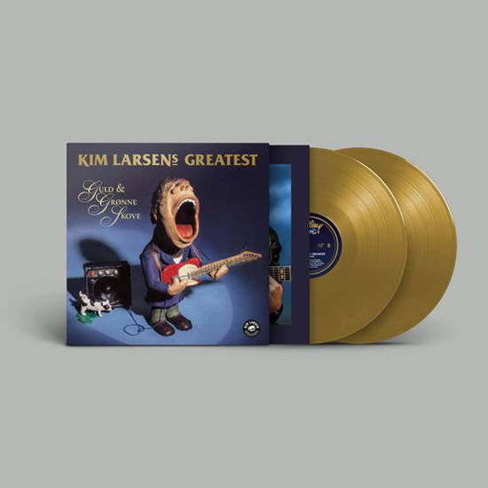 Cover for Kim Larsen · Guld &amp; Grønne Skove - Kim Larsens Greatest (LP) [Guld edition] (2017)