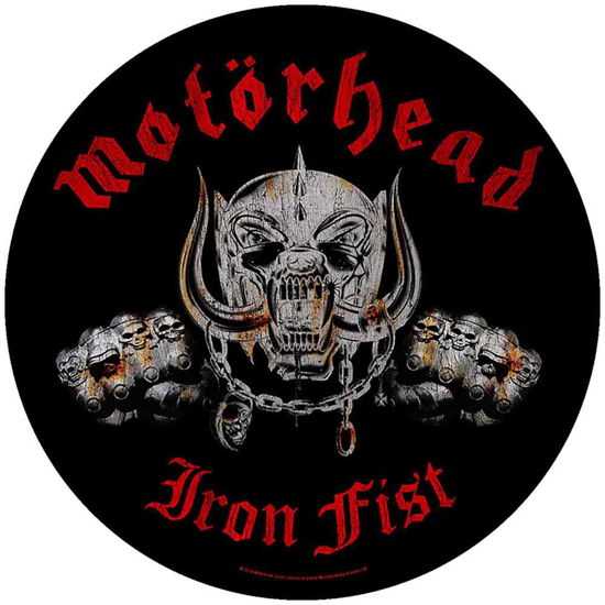 Iron Fist (Backpatch) - Motörhead - Merchandise - PHD - 5055339733117 - 19. August 2019