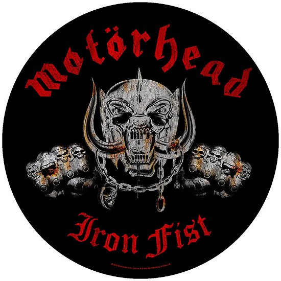 Cover for Motörhead · Motorhead Back Patch: Iron Fist 2010 (MERCH) [Black edition] (2019)
