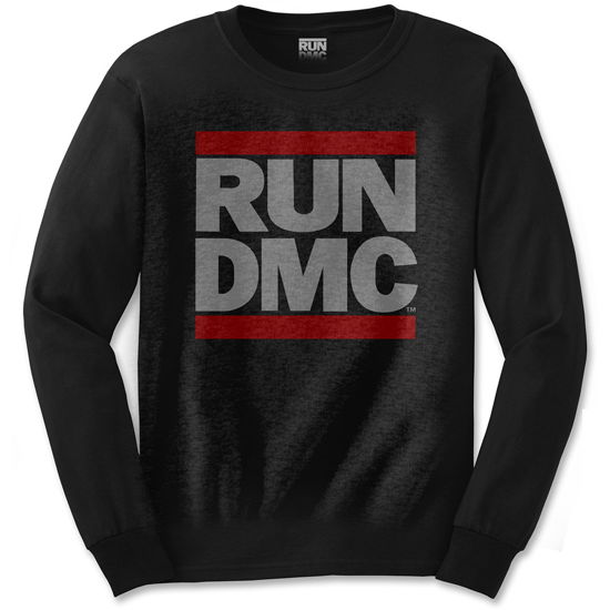 Run DMC Unisex Long Sleeved T-Shirt: Logo - Run DMC - Gadżety - Bravado - 5055979951117 - 