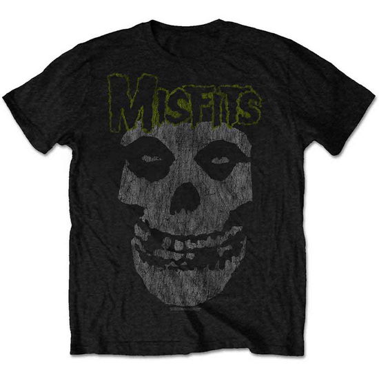 Cover for Misfits · Misfits Unisex T-Shirt: Classic Vintage (Black) (T-shirt) [size XXL] [Black - Unisex edition] (2017)