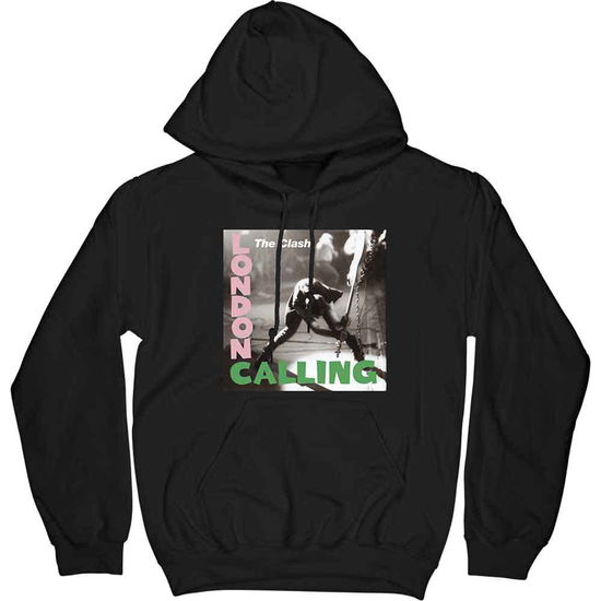 The Clash Unisex Pullover Hoodie: London Calling - Clash - The - Merchandise -  - 5056561054117 - October 17, 2022