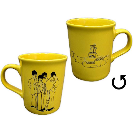 The Beatles Unboxed Mug: Yellow Submarine Band Outlines - The Beatles - Merchandise -  - 5056737217117 - 