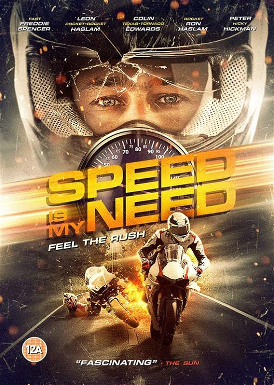 Cover for Speed is My Need · Speed Is My Need (DVD) (2019)