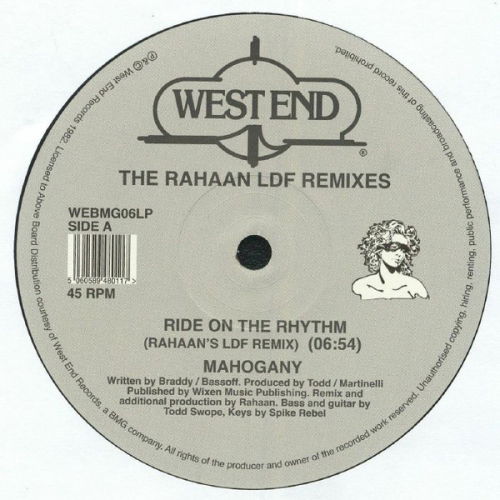 Ldf Remixes - Rahaan - Muzyka - WEST END - 5060589480117 - 8 czerwca 2018