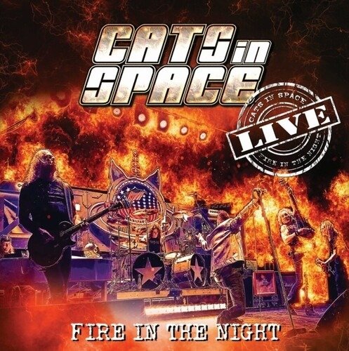 Fire in the Night: Live - White Vinyl - Cats in Space - Muziek - Harmony Factory - 5063176036117 - 21 juni 2024