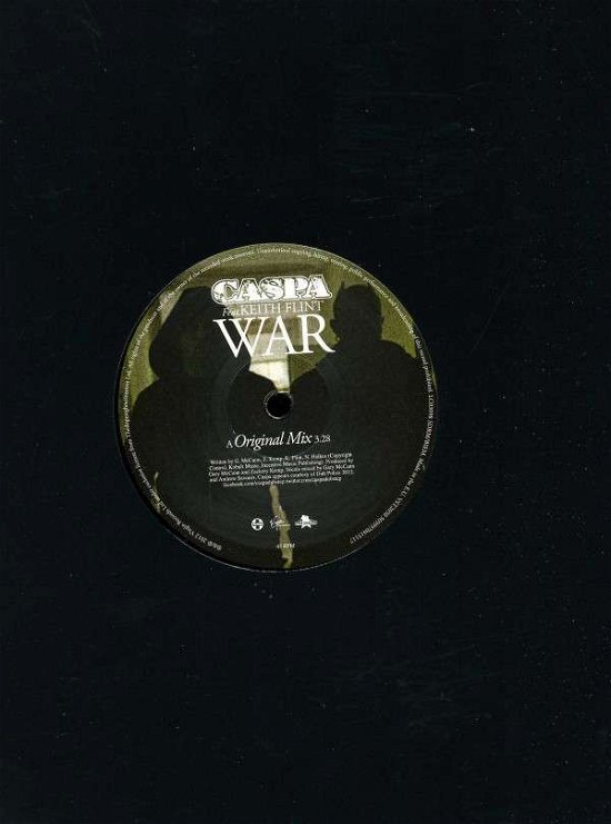 Cover for Caspa · War (LP) (2016)