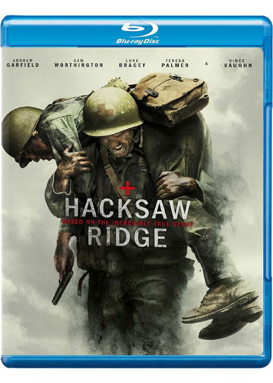 Cover for Andrew Garfield / Sam Worthington / Luke Bracey / Teresa Palmer / Vince Vaughn · Hacksaw Ridge (Blu-Ray) (2017)