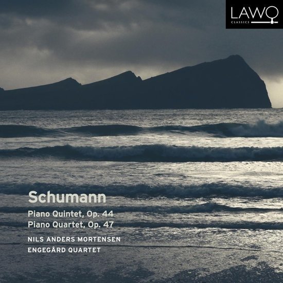 Cover for Nils Anders Mortensen / Engegard Quartet · Schumann: Piano Quintet. Op. 44 / Piano Quartet. Op. 47 (CD) [Digipak] (2020)
