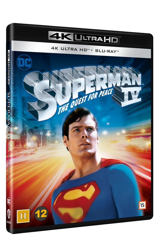 Superman Iv: The Quest For Peace (4k) -  - Film - Warner - 7333018026117 - April 17, 2023