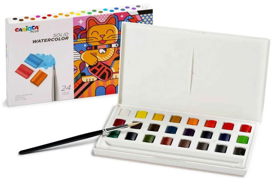 Cover for Carioca Plus · Carioca Plus - Water Color Set 24 Pcs (809311) (Toys)