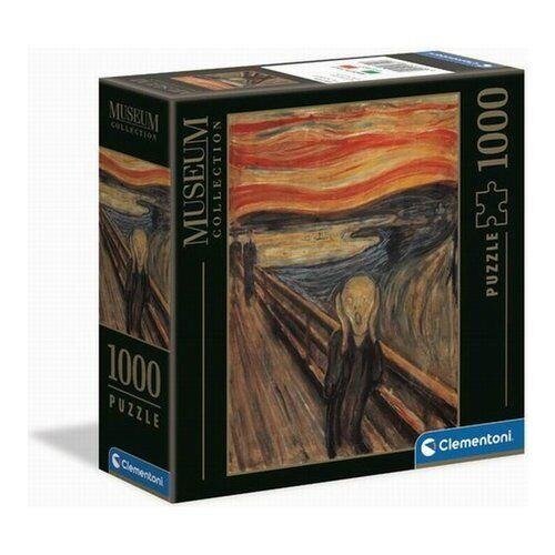 Edvard Munch - De Schreeuw - Square Box (1000 Stukjes) - Museum Collection - Jogo de tabuleiro - Clementoni - 8005125983117 - 