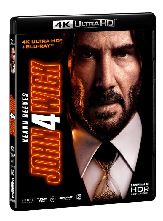 Cover for Laurence Fishburne,keanu Reeves,donnie Yen · John Wick 4 (Blu-ray 4k Ultra Hd+blu-ray Hd) (Blu-Ray) (2023)