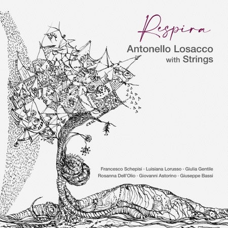 Cover for Antonello  With Strings Losacco · Respira (CD) (2022)