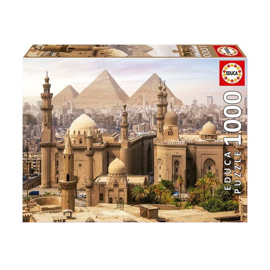 Cover for Educa · Educa - 1000 Pcs - Cairo Egypt Puzzle (80-19611) (Toys)