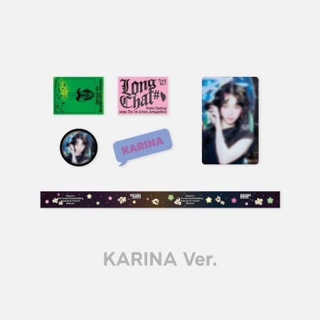 Roll Masking Tape Set Armageddon [karina] - Aespa - Merchandise -  - 8809536279117 - November 15, 2024