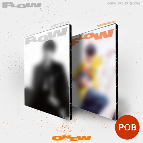 Cover for ONEW · Flow (CD/Merch) [Random Photobook + Photocard Gift edition] (2024)