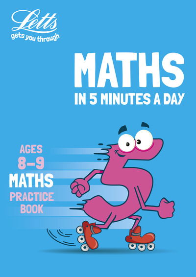 Cover for Collins KS2 · Maths in 5 Minutes A Day Age 8-9: Home Learning and School Resources from the Publisher of Revision Practice Guides, Workbooks, and Activities - Maths in 5 Minutes a Day (Paperback Book) (2019)