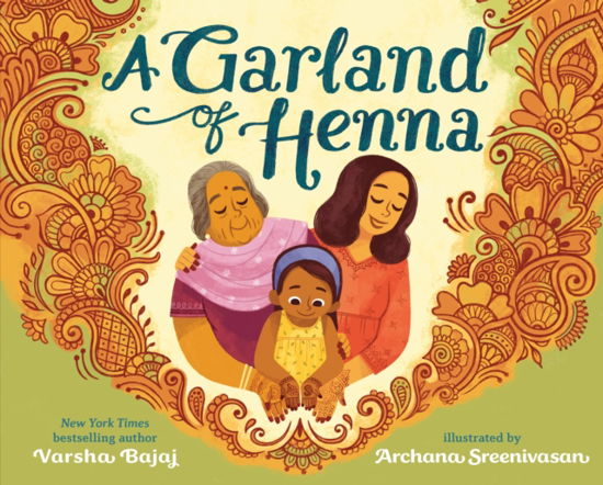 Cover for Varsha Bajaj · A Garland of Henna (Hardcover Book) (2024)