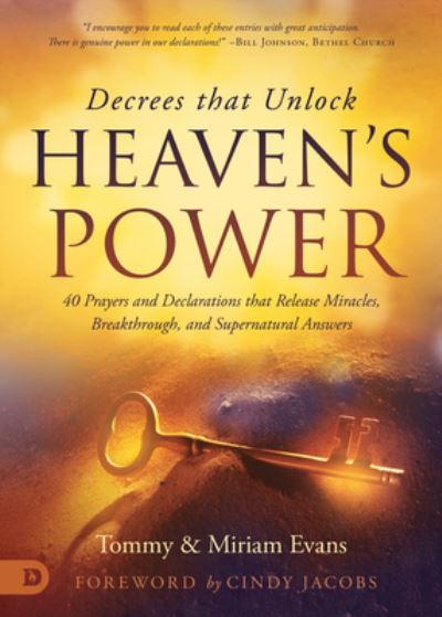 Cover for Tommy Evans · Decrees that Unlock Heaven's Power (Paperback Book) (2021)